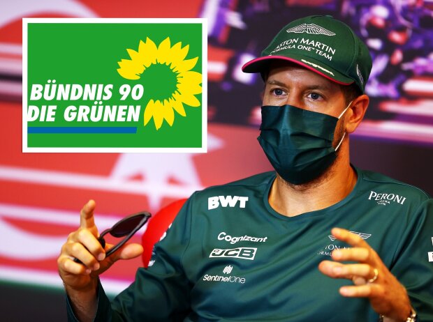 Titel-Bild zur News: Sebastian Vettel (Aston Martin) hat in einem 'Spiegel'-Interview verraten, dass er bei der Bundestagswahl 2021 die Grünen mit ihrer Spitzenkandidatin Annalena Baerbock wählen wird
