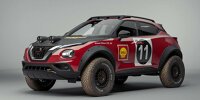 Bild zum Inhalt: Nissan Juke Rally Tribute Concept: Irre Offroad-Studie