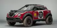 Bild zum Inhalt: Nissan Juke Rally Tribute Concept: Irre Offroad-Studie