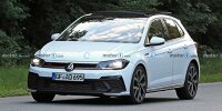 Bild zum Inhalt: VW Polo GTI Facelift (2021) zum ersten und letzten Mal erwischt