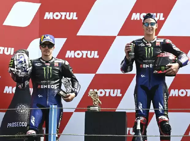 Titel-Bild zur News: Fabio Quartararo, Maverick Vinales