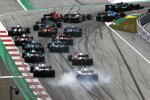 Valtteri Bottas (Mercedes), Fernando Alonso (Alpine), Pierre Gasly (AlphaTauri), Charles Leclerc (Ferrari) und Lance Stroll (Aston Martin) 