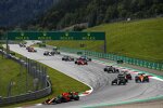 Max Verstappen (Red Bull), Lewis Hamilton (Mercedes), Sergio Perez (Red Bull), Lando Norris (McLaren) und Valtteri Bottas (Mercedes) 