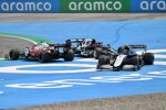 Pierre Gasly (AlphaTauri), Antonio Giovinazzi (Alfa Romeo) und Nicholas Latifi (Williams) 