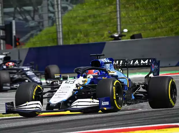 Titel-Bild zur News: George Russell (Williams) beim Großen Preis der Steiermark der Formel 1 am Red Bull Ring in Spielberg