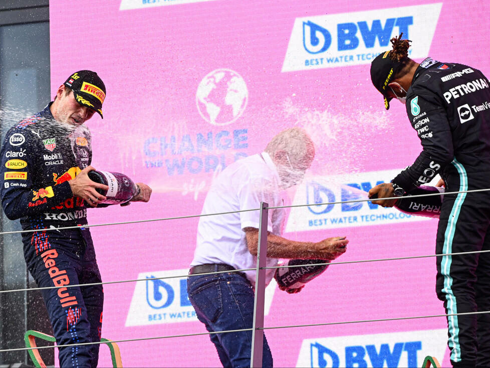 Max Verstappen, Lewis Hamilton, Helmut Marko