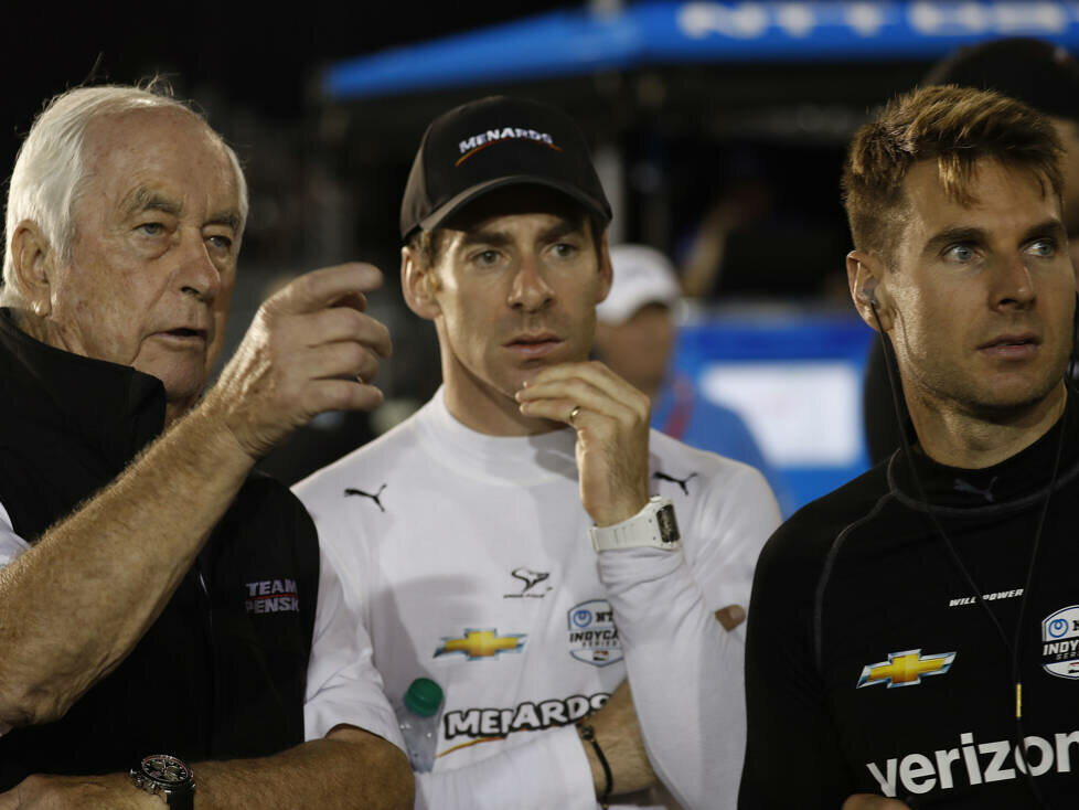 Roger Penske, Simon Pagenaud, Will Power