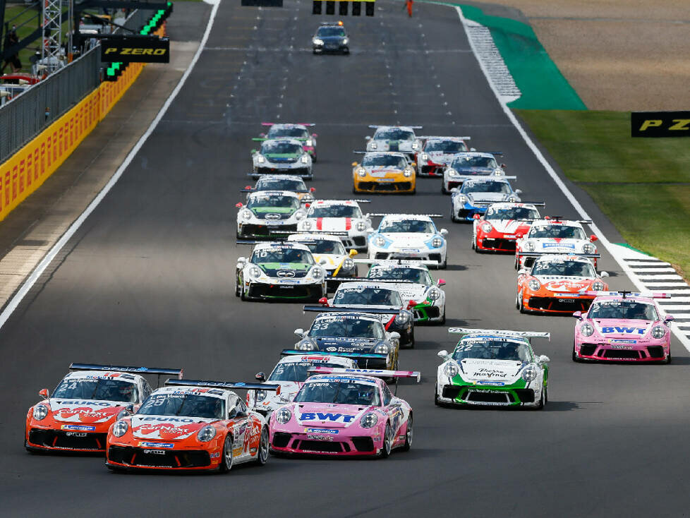 Porsche-Supercup, Silverstone, Start