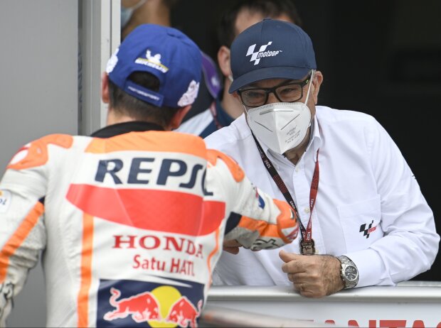 Marc Marquez, Carmelo Ezpeleta Marc Marquez, Carmelo Ezpeleta