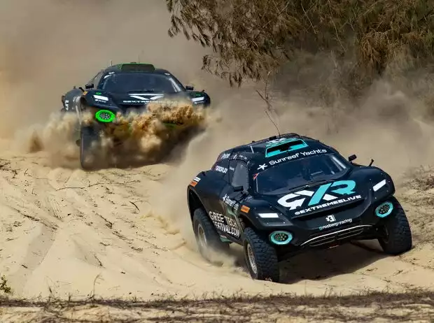 Extreme E: Molly Taylor, Johan Kristoffersson, Jamie Chadwick, Stephane Sarrazin Titel-Bild zur News: Extreme E: Molly Taylor, Johan Kristoffersson, Jamie Chadwick, Stephane Sarrazin