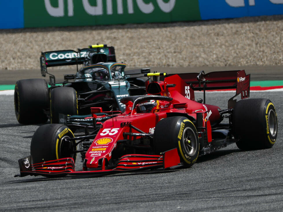 Carlos Sainz, Sebastian Vettel