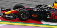 Max Verstappen (Red Bull) testet im ersten Freien Training zum Grand Prix von Österreich auf dem Red-Bull-Ring in Spielberg 2021 den neuen Prototypenreifen von Pirelli für Silverstone