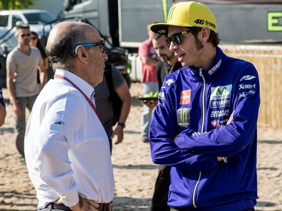 Valentino Rossi, Carmelo Ezpeleta