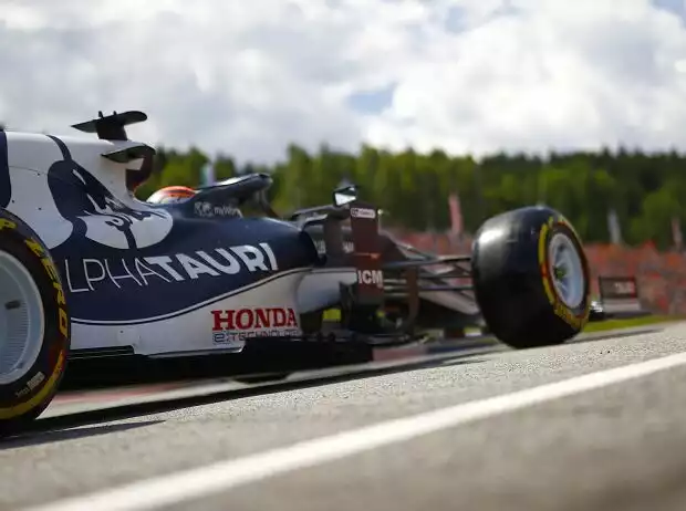 Yuki Tsunoda im AlphaTauri AT02 im Qualifying zum Österreich-Grand-Prix 2021 auf dem Red-Bull-Ring in Spielberg Titel-Bild zur News: Yuki Tsunoda im AlphaTauri AT02 im Qualifying zum Österreich-Grand-Prix 2021 auf dem Red-Bull-Ring in Spielberg