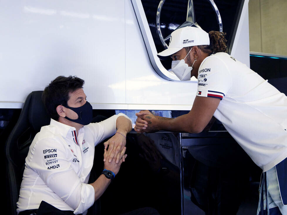 Lewis Hamilton, Toto Wolff