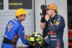 Lando Norris (McLaren) und Max Verstappen (Red Bull) 