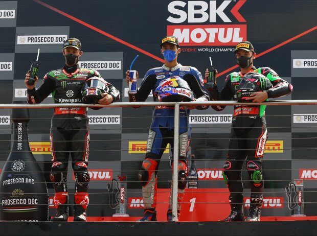 Jonathan Rea, Toprak Razgatlioglu, Alex Lowes