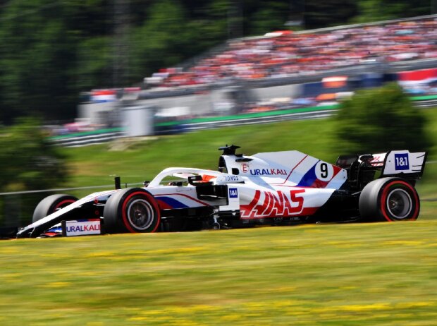Titel-Bild zur News: Formel-1-Pilot Nikita Masepin (Haas) beim Großen Preis von Österreich in Spielberg