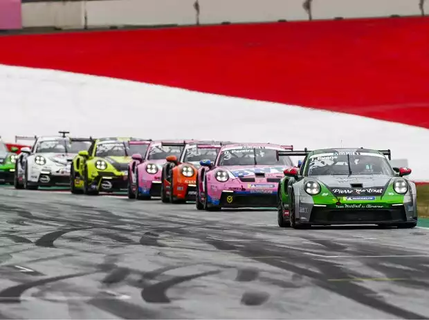 Renn-Action beim Porsche-Supercup 2021 in Spielberg Titel-Bild zur News: Renn-Action beim Porsche-Supercup 2021 in Spielberg