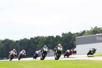 Jonathan Rea, Alex Lowes, Michael van der Mark und Tom Sykes 