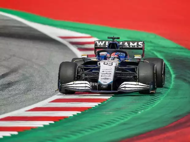 George Russell (Williams) beim Großen Preis von Österreich der Formel 1 am Red Bull Ring in Spielberg Titel-Bild zur News: George Russell (Williams) beim Großen Preis von Österreich der Formel 1 am Red Bull Ring in Spielberg