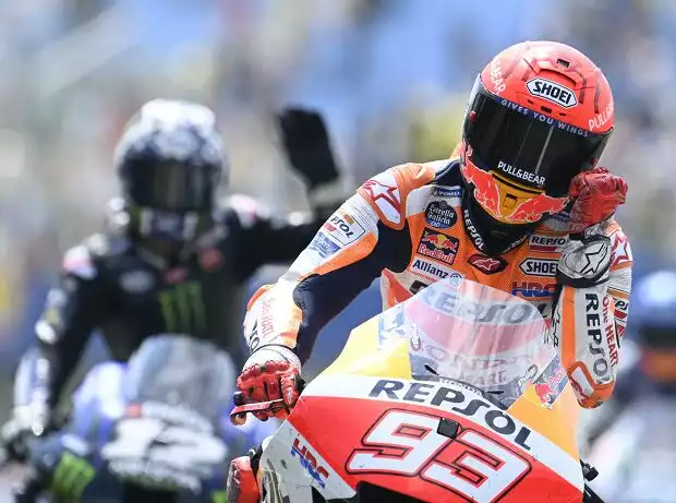 Marc Marquez, Maverick Vinales Titel-Bild zur News: Marc Marquez, Maverick Vinales