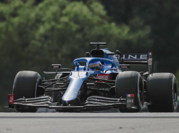 Titel-Bild zur News: Fernando Alonso (Alpine) beim Österreich-Grand-Prix der Formel 1 auf dem Red-Bull-Ring in Spielberg