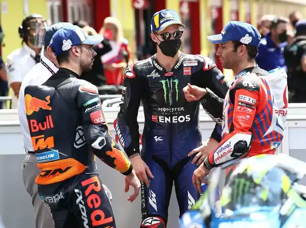 Fabio Quartararo, Johann Zarco, Miguel Oliveira Titel-Bild zur News: Fabio Quartararo, Johann Zarco, Miguel Oliveira