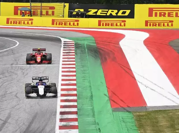 Titel-Bild zur News: Carlos Sainz, George Russell