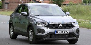 VW T-Roc und T-Roc R-Line Facelift (2022) erstmals erwischt