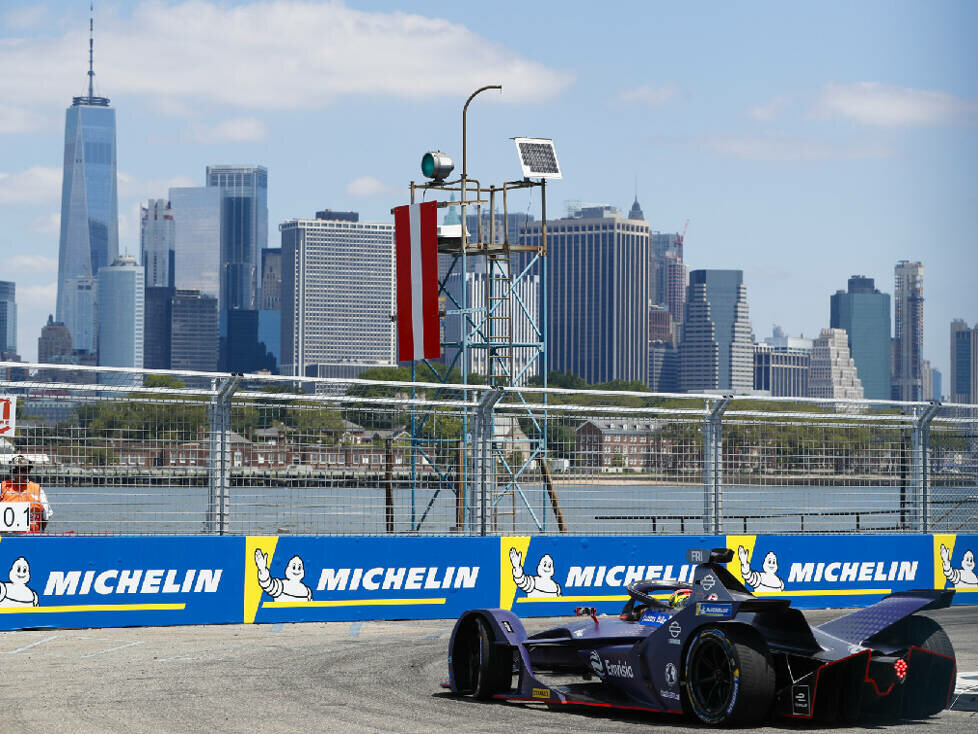 Formel E auf dem Brooklyn Street Circuit in New York