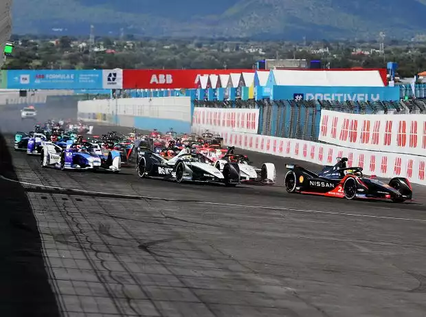 Oliver Rowland, Edoardo Mortara, Pascal Wehrlein, Jake Dennis Titel-Bild zur News: Oliver Rowland, Edoardo Mortara, Pascal Wehrlein, Jake Dennis
