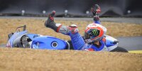 Sturz von Alex Rins beim GP Frankreich 2021 in Le Mans