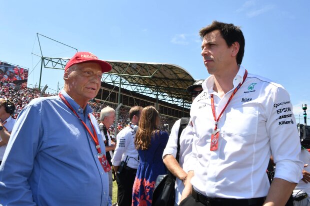 Niki Lauda Toto Wolff  ~Niki Lauda und Toto Wolff ~ 