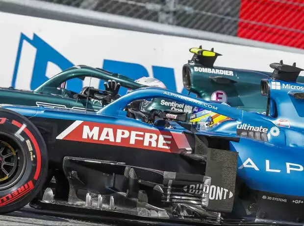Titel-Bild zur News: Fernando Alonso, Sebastian Vettel