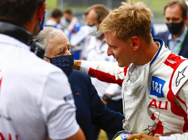 Titel-Bild zur News: Jean Todt und Mick Schumacher beim Österreich-Grand-Prix der Formel 1 in Spielberg