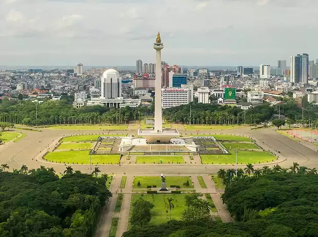 Skyline von Jakarta, Hauptstadt von Indonesien Titel-Bild zur News: Skyline von Jakarta, Hauptstadt von Indonesien