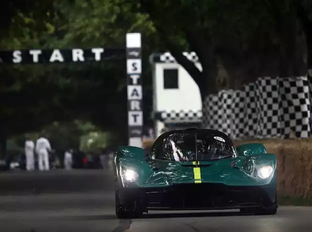 Darren Turner, Aston Martin Valkyrie, Goodwood Festival of Speed 2021 Titel-Bild zur News: Darren Turner, Aston Martin Valkyrie, Goodwood Festival of Speed 2021