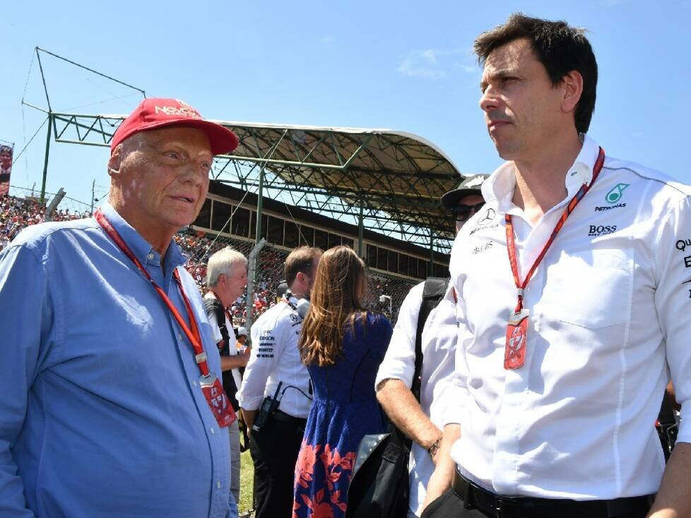 Toto Wolff, Niki Lauda