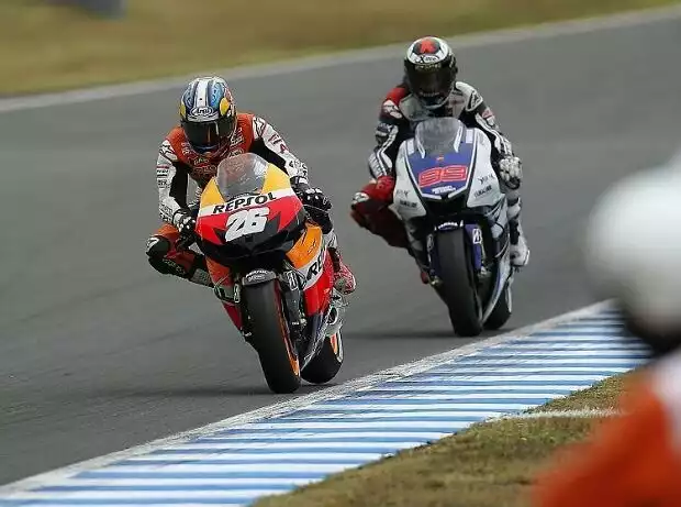 Dani Pedrosa, Jorge Lorenzo Titel-Bild zur News: Dani Pedrosa, Jorge Lorenzo