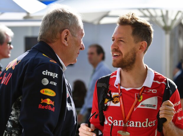 Helmut Marko, Sebastian Vettel