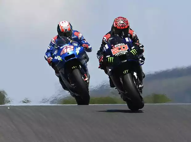 Fabio Quartararo, Alex Rins Titel-Bild zur News: Fabio Quartararo, Alex Rins