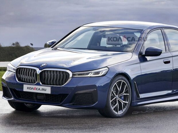 Titel-Bild zur News: BMW 5er Rendering