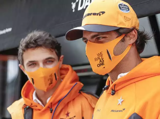Titel-Bild zur News: Lando Norris, Carlos Sainz