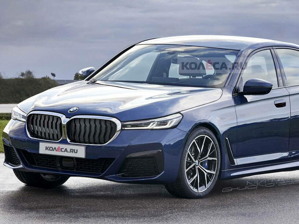 BMW 5er Rendering