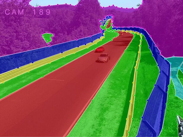 Bild des Überwachunssystems der Nürburgring-Nordschleife