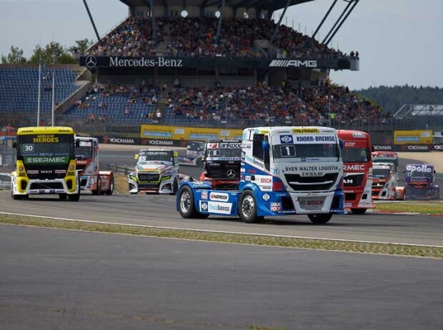 Titel-Bild zur News: Rennen des ADAC Truck-Grand-Prix auf dem Nürburgring