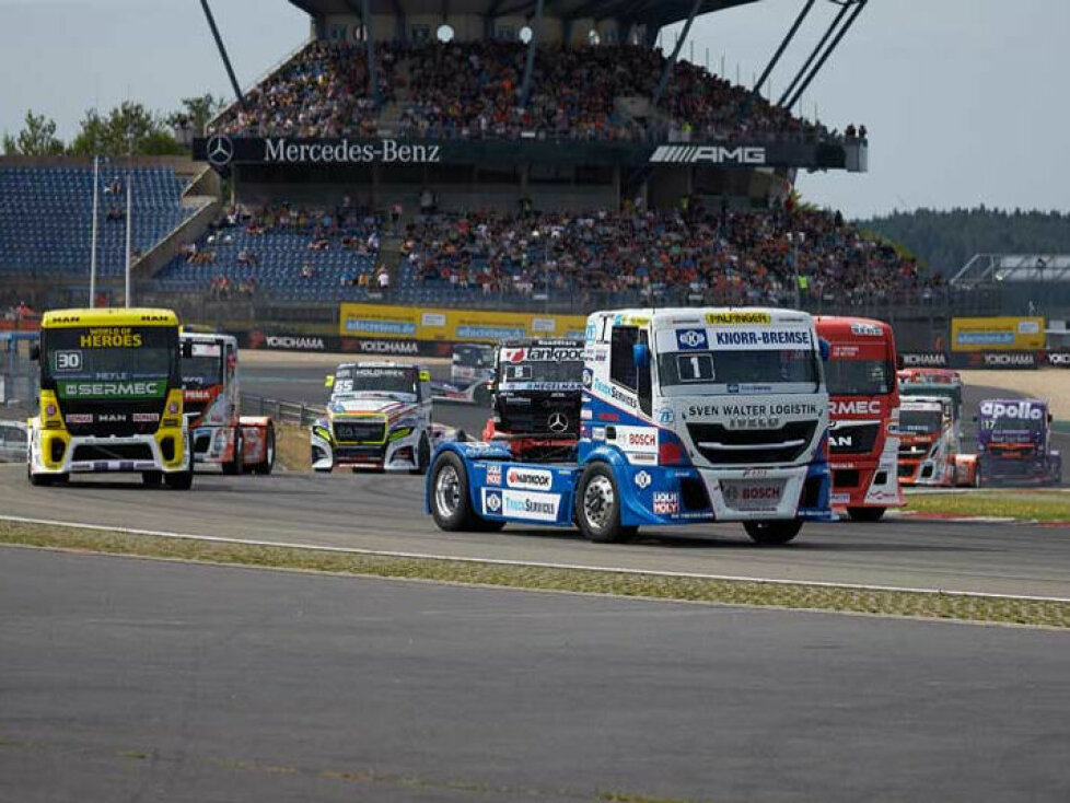 Rennen des ADAC Truck-Grand-Prix auf dem Nürburgring