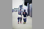 Max Verstappen (Red Bull) und Sergio Perez (Red Bull) 