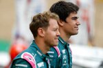 Lance Stroll (Aston Martin) und Sebastian Vettel (Aston Martin) 